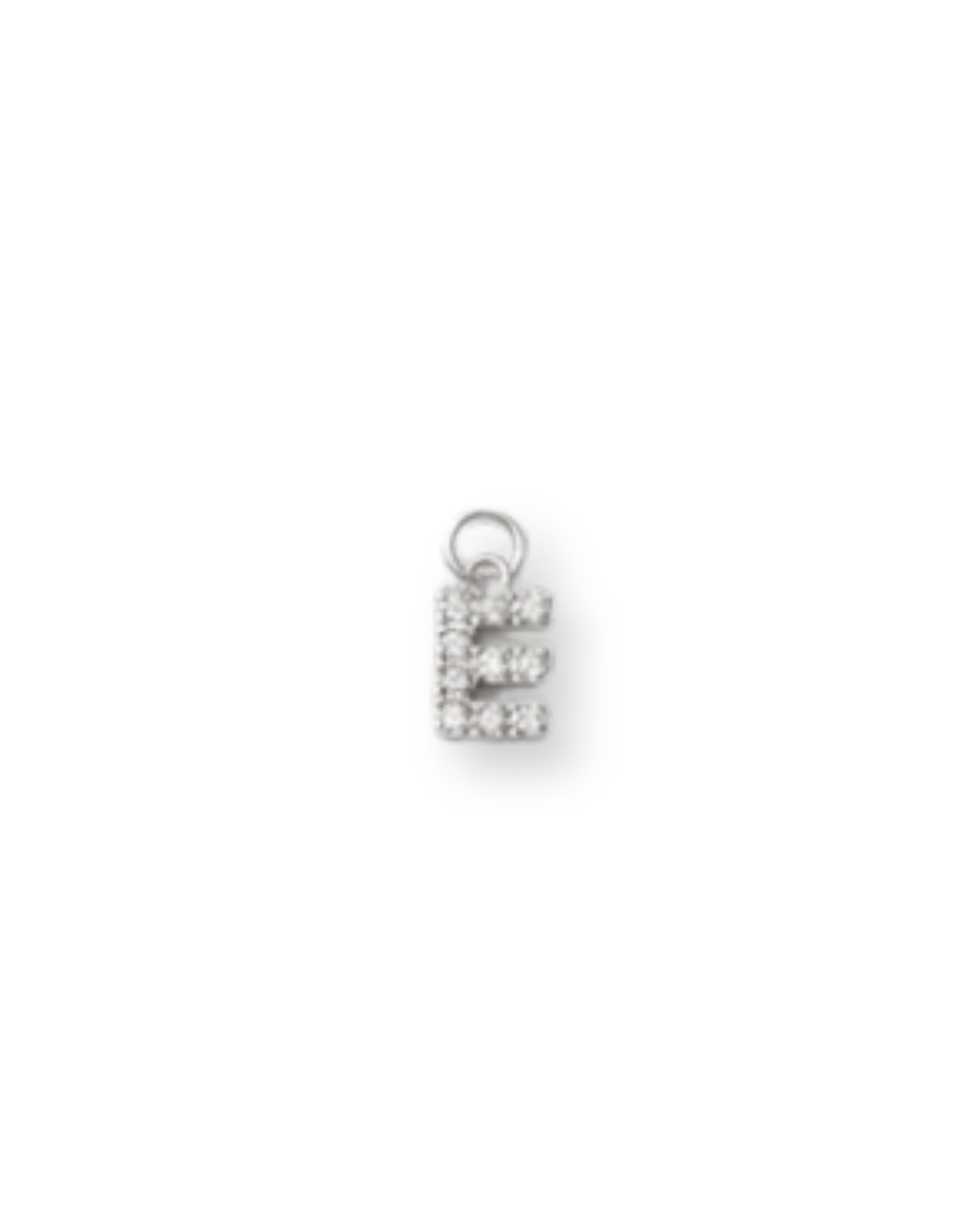 Letter Charm in Silver