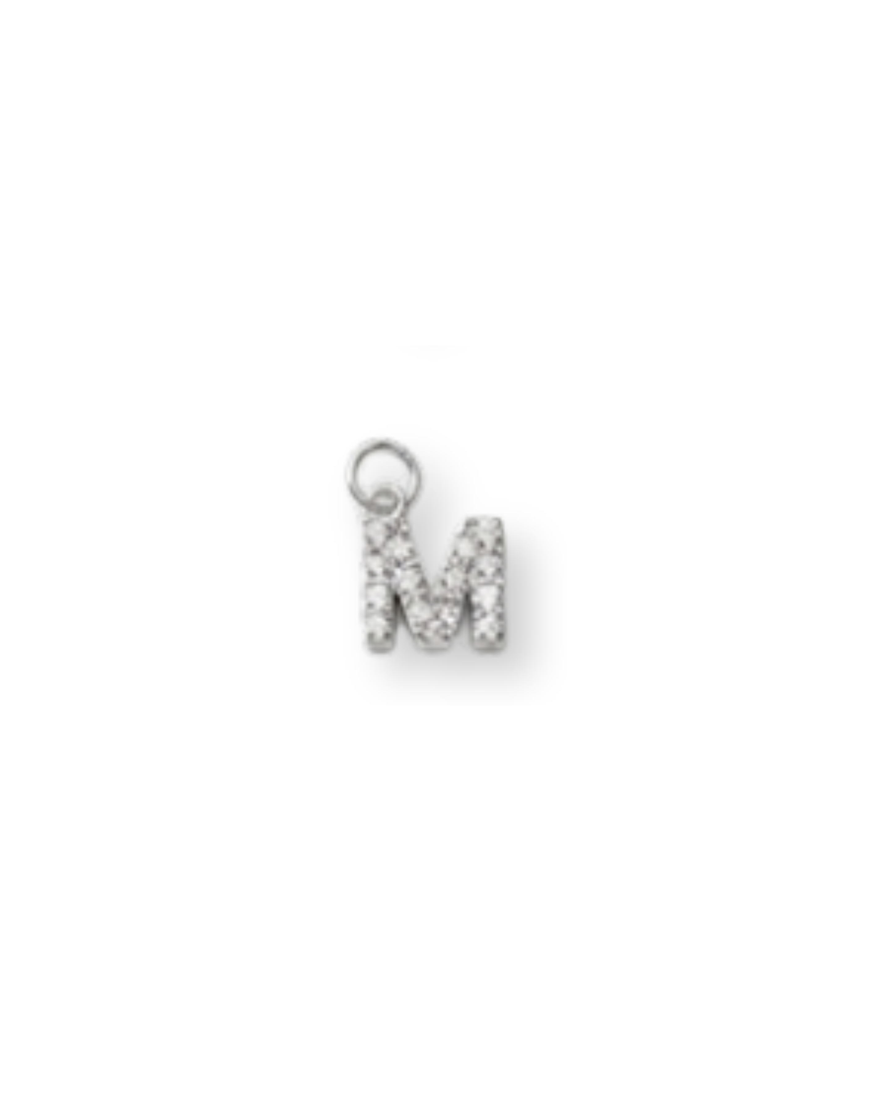 Letter Charm in Silver