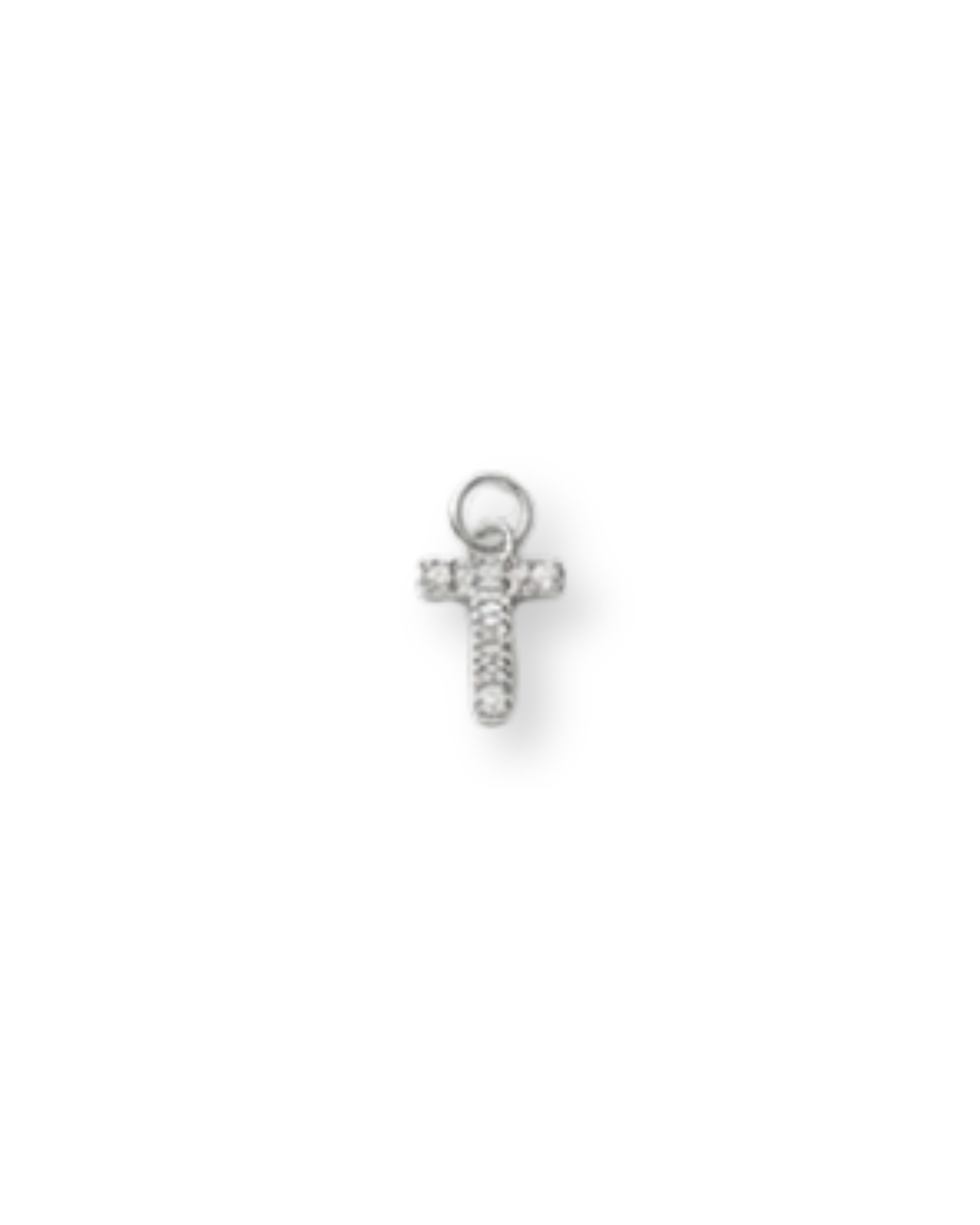 Letter Charm in Silver