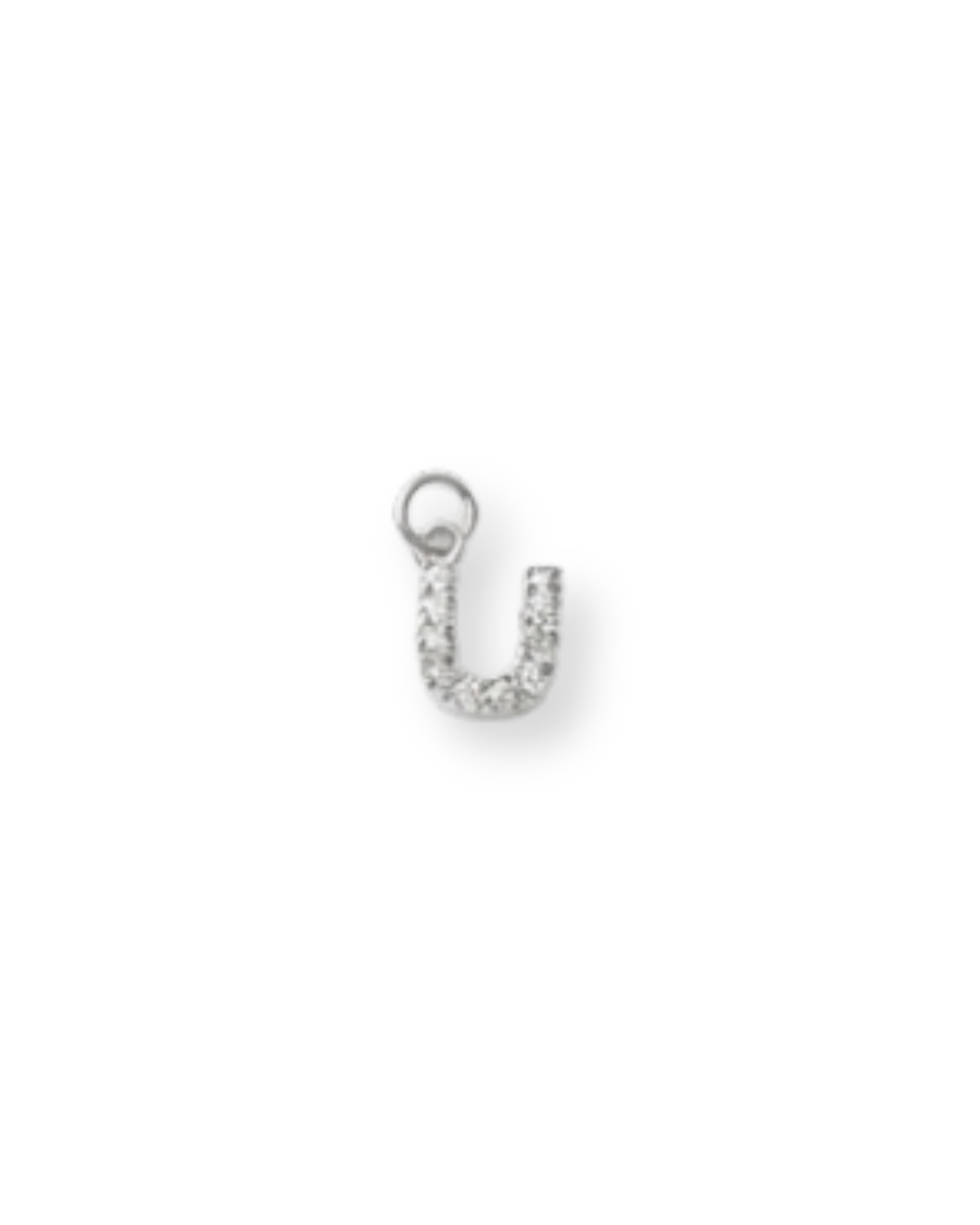 Letter Charm in Silver